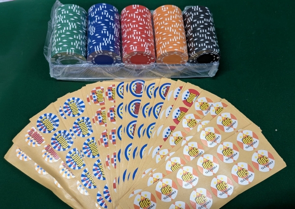 ポーカーチップ アモス